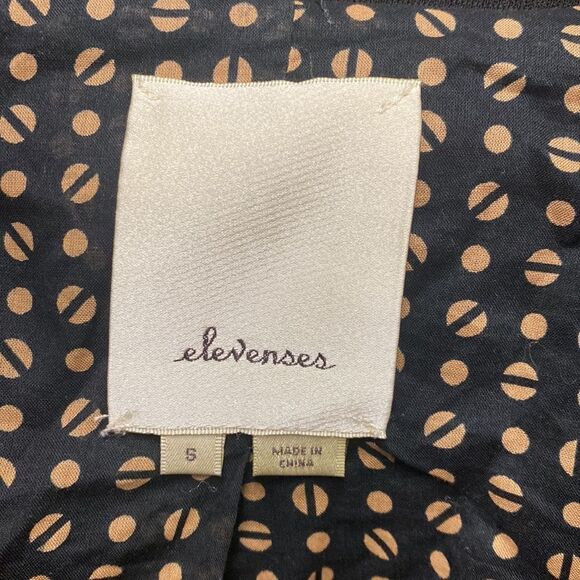 Anthropologie Elvenses Lace Trim Open Front Blazer Small - Picture 2 of 5